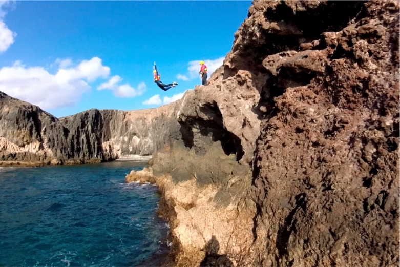 Coasteering en Kayak Lanzarote