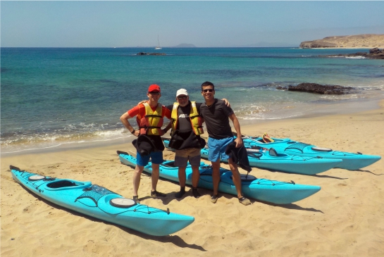SEA KAYAK: Playa Quemada – Playa Blanca