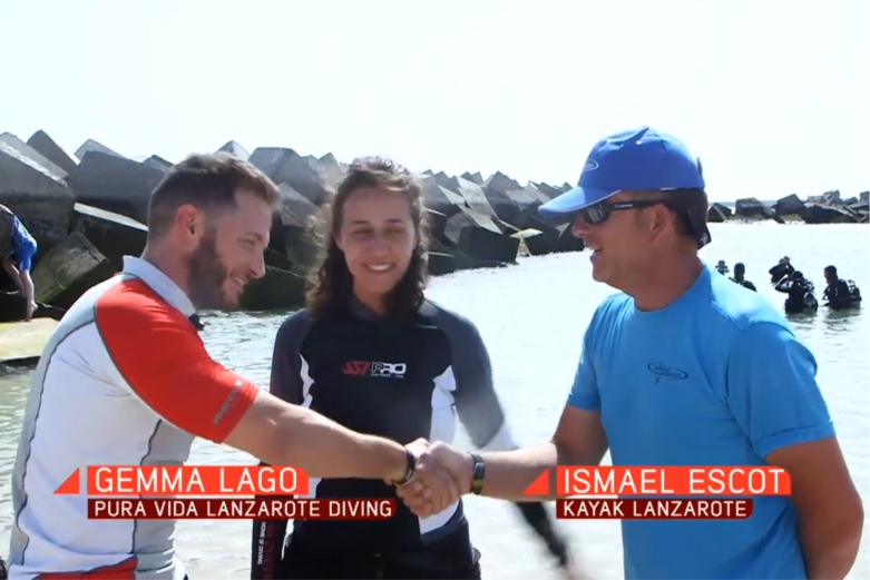 Kayak Lanzarote in (El Punto De Mira) of cuatro