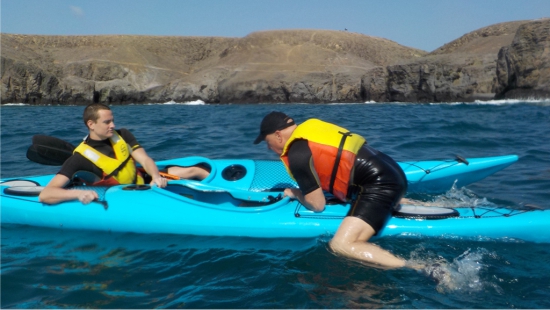 Course de Base de Kayak de Mer