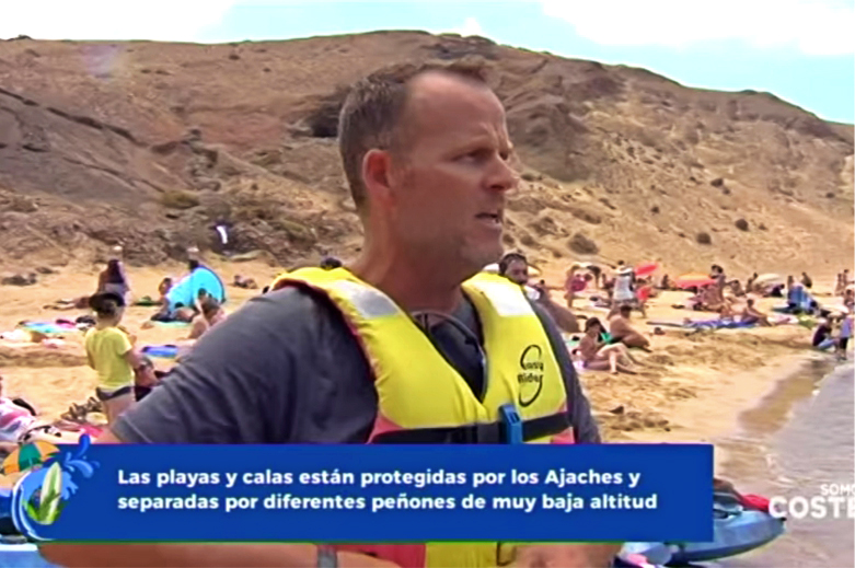Kayak Lanzarote en Somos Costeros de RTV Canaria